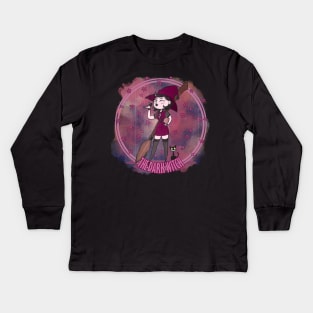 The dark witch Kids Long Sleeve T-Shirt